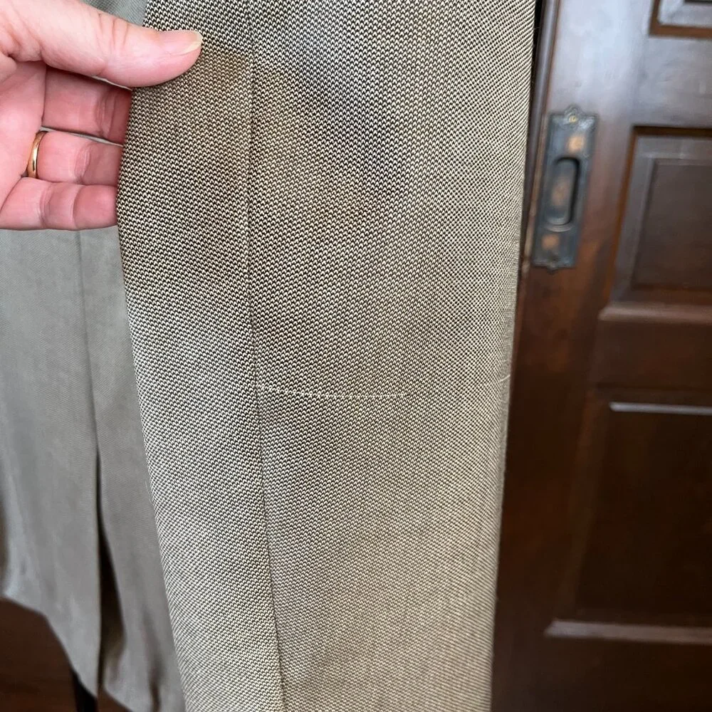 Daniel Cremieux ING LORO PIANA Men's Blazer Wool Mens 48L Tan Sport Coat USA